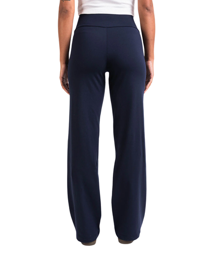 Pantaloni de damă cu croială dreaptă și elasticitate ridicată®