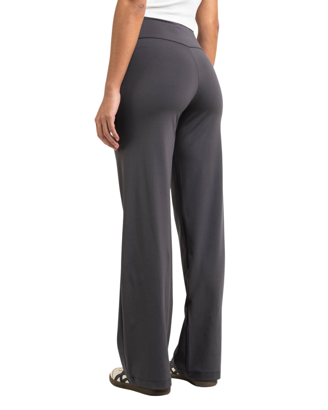 Pantaloni de damă cu croială dreaptă și elasticitate ridicată®