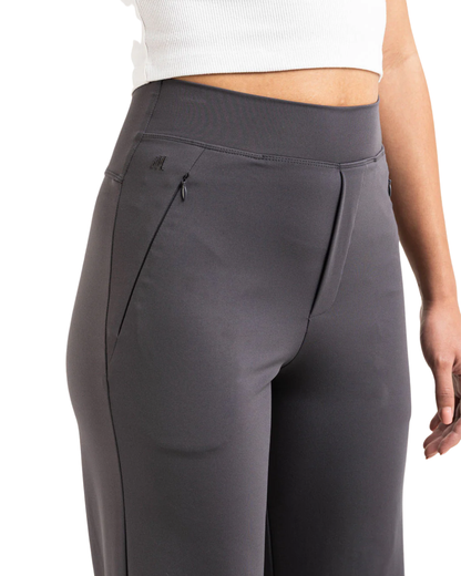 Pantaloni de damă cu croială dreaptă și elasticitate ridicată®